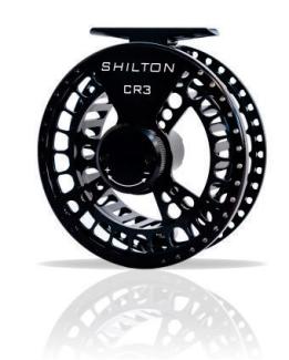Shilton CR Series Fly Reel Black