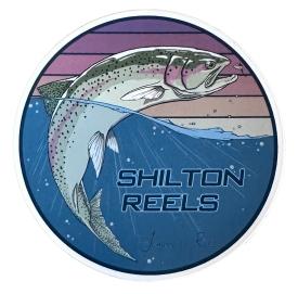 Shilton Reels Sticker Round