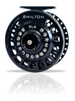 Shilton SL Series Fly Reel Black