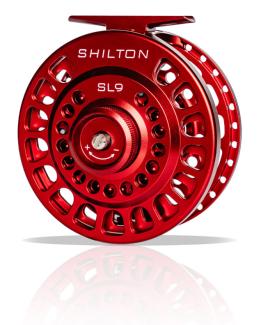 Shilton SL Series Fly Reel Red