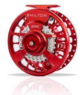 Shilton SR Series Fly Reel Red