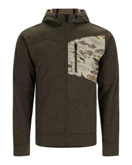 Simms CX Hoody Full Zip Dark Stone/Ghost Camo Stone