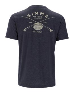 Simms Classic Tackle T-Shirt Navy Heather
