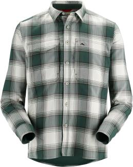 Simms Guide Flannel Shirt Forest/White Dimensional Buffalo - Medium