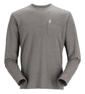 Simms Henry's Fork Crew Steel Heather