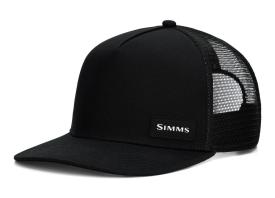 Simms High Crown Flatbill Black
