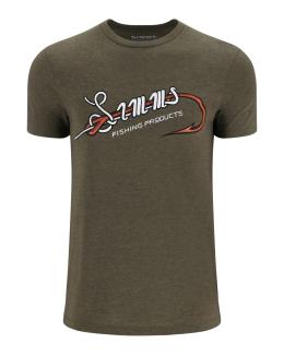 Simms Hook & Loop T-Shirt Military Heather
