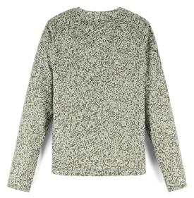 Simms Kids Solar Tech Crewneck Pebble Willow Size Medium