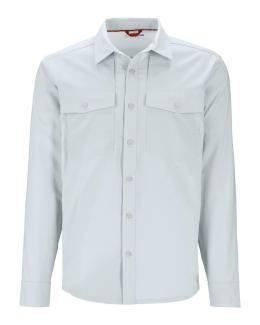 Simms No-See-Um Bugstopper Shirt Bimini Blue Heather