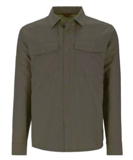 Simms No-See-Um Bugstopper Shirt Loden Heather