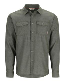 Simms Shoal Flannel Shirt Riffle Green