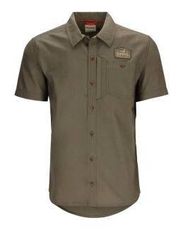 Simms Shop Shirt Dark Stone