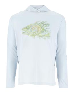 Simms Tech Hoody - Artist Series Bimini Trout Head