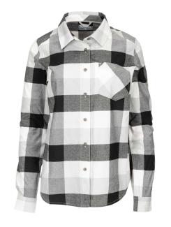 Simms Womens Flannel Grey Heather Buffalo Plaid