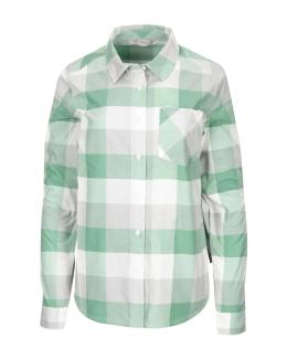 Simms Womens Flannel Seafoam Buffalo Plaid