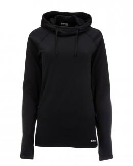 Simms Womens Heavyweight Baselayer Hoody Black