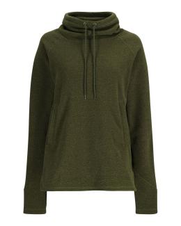 Simms Women's Rivershed Sweater Riffle Green Heather