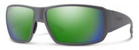 Smith Optics Guide's Choice XL Matte Cement Polar Green Mirror
