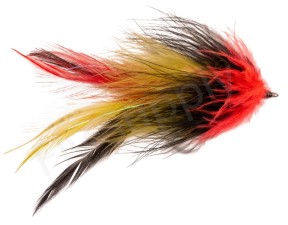 Tarpon Streamer Red Olive 12cm