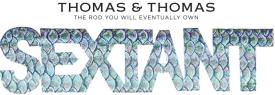Thomas & Thomas Fish Scales 8 Inch Sticker