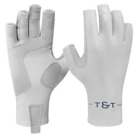 Thomas & Thomas Tech Sun Gloves Cool Grey