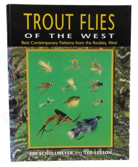 Trout Flies Of The West - Jim Schollmeyer & Ted Lesson - English Book - DEMO MODEL