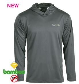 Vision Bamboo Bug & UV Hoodie Ash