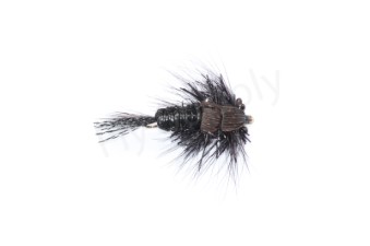 Euro Flies Wooven Stone Fly Black #8