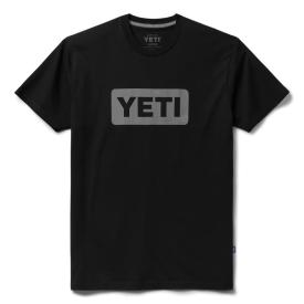 Yeti Logo Badge T-Shirt Black/Grey