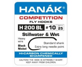 Hanak Stillwater & Wet H 200 BL Hooks 25 pc