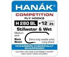 Hanak Stillwater & Wet H 280 BL Hooks 25 pc
