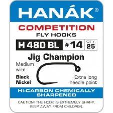 Hanak Czech Jig Champion H 480 BL Hooks 25 pc