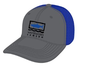 Waterworks Lamson Saltwater Logo Hat Trucker