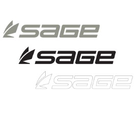 Sage Logo Thermal Die Cut Sticker