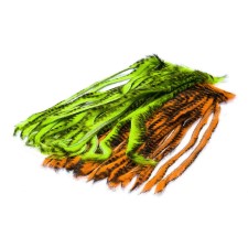 Barred Rabbit Half Skin Zonker 4mm